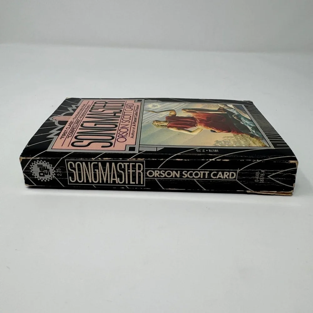Songmaster Orson Scott Card Novel 1978 Science Fiction Book Excellent Condition